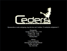 Tablet Screenshot of ceders.dk